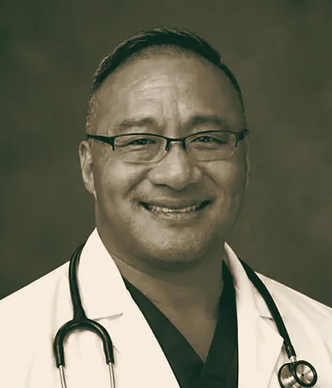 Retrato de Gene Lee, MD